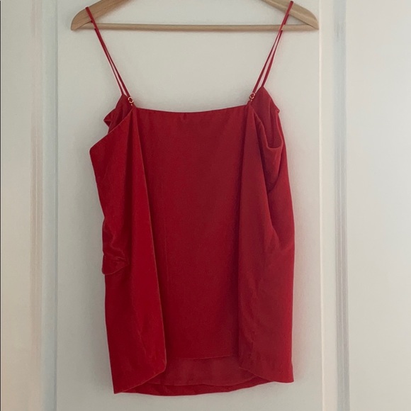 J. Crew Tank w Ruffles - Picture 2 of 3